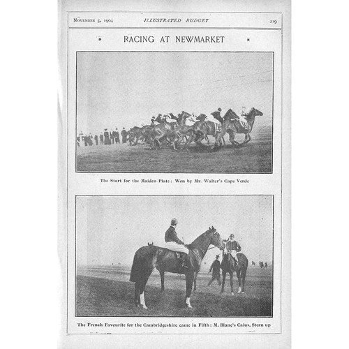 Horse racing scenes a - scenes,