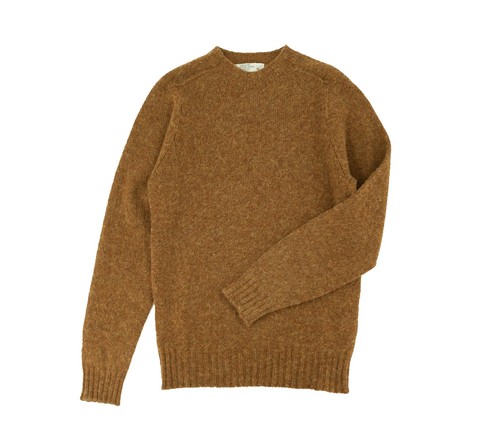 Classic shetland crew neck - shetland,