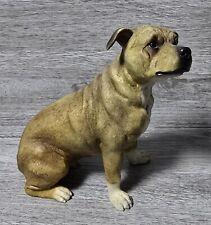 Veronese 2001 American Staffordshire Bull Terrier, Amstaff Dog Polyresin Statue