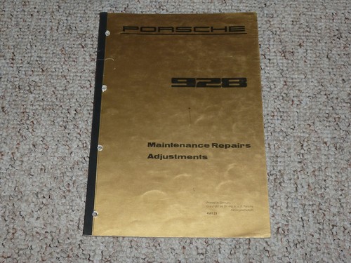 1978 porsche 928 maintenance - 928,