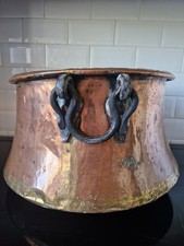 Antique huge large copper and