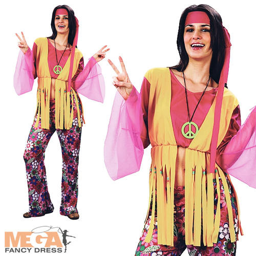 Peace hippie headband 1960s - +,