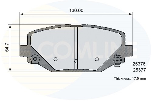 Rear comline cbp36102 - cbp36102, brake