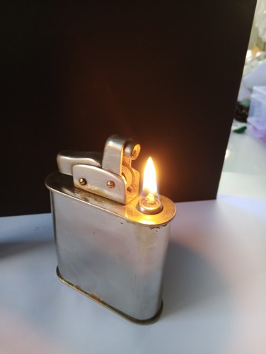 Vintage petrol table lighter - petrol,