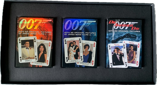 James bond 007 - cards,