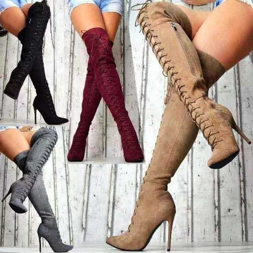 Womens suede over - over, the
