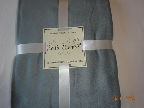 100 bamboo fibre throw very - bamboo,