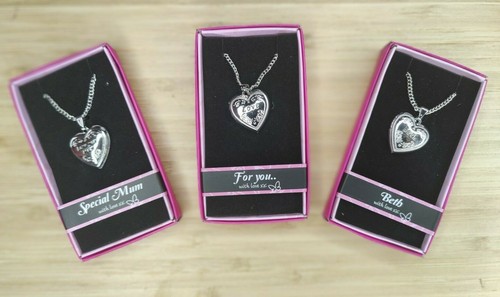 Love lockets personalised - lockets,
