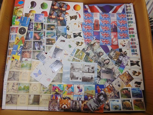 1000 1st class stamps all - x,