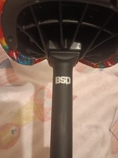 BMX Federal Tie Dye Seat And BSD Seat Post