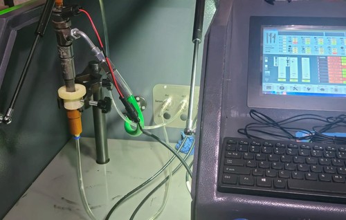Diesel injector testing - 4x,