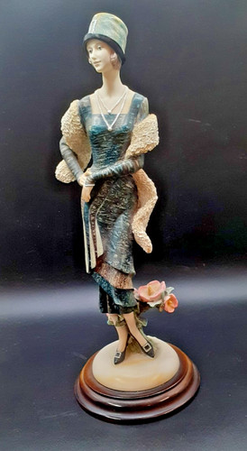 Leonardo vintage figurine lady - vintage,