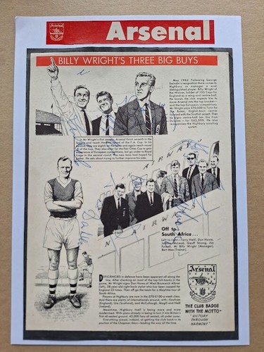 Arsenal 1962 vintage annual - arsenal,