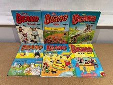 6 x BEANO ANNUALS - COMPLETE