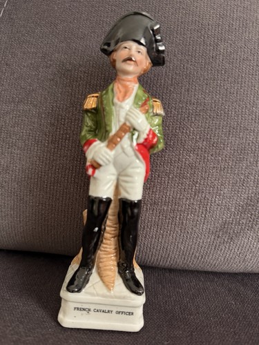 Vintage ceramic french officer - vintage,