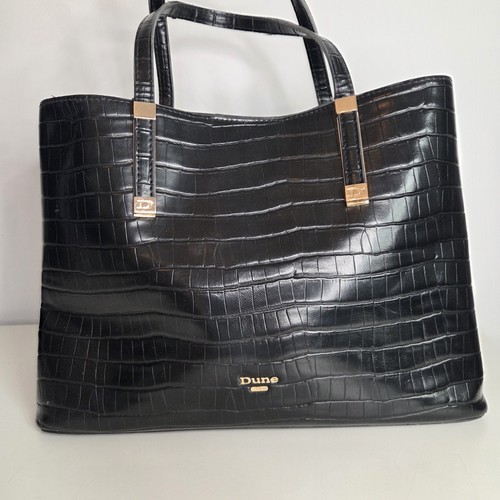 Dune london black croc - dune, effect
