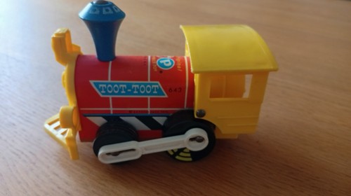 Vintage fisher price toot - vintage, toot-toot