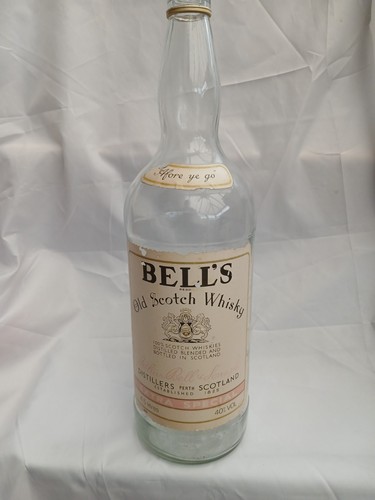Vintage large bells whisky - bells,