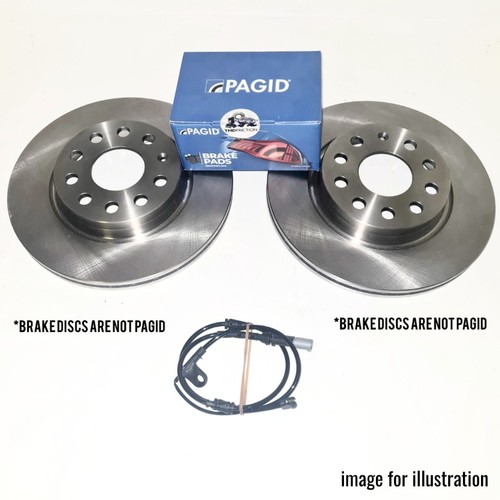Rear brake discs pagid pads - rear,