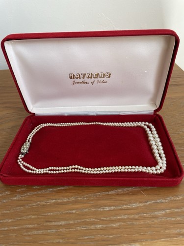 Vintage ratners boxed faux - ratners,