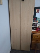 Wooden Double Wardrobe –
