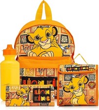 Lion King Backpack 4 Piece