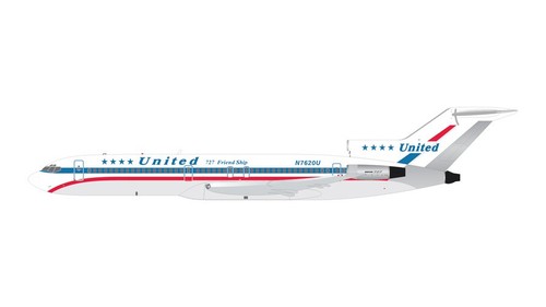 B727 200 united - airlines, reg