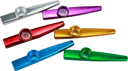 Metal kazoo with flute film - 5,