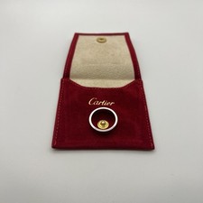 Cartier C de Cartier Ring – Platinum 950, 4mm, 8.8g, Size 54 / US 6.75