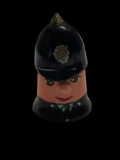 Vintage Thimble Policeman