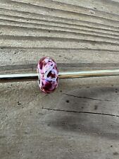 Authentic Trollbeads Classic Trollstone Red, Pink, White