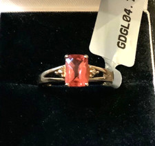 9K Mongolian Andesine 0.87CT ring size N1/2 yellow gold