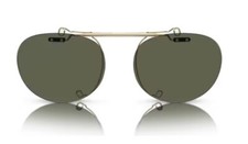 Oliver Peoples0OV5004C Riley r flip 53119A Brushed Gold/Green 45mm Men's Clip On