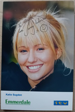 ORIGINAL AUTOGRAPHED EMMERDALE