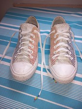 Converse All Star size uk 7.5 rainbow pride lgbtq READ DESCRIPTION