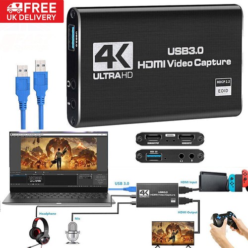 Audio video capture card - 4k,
