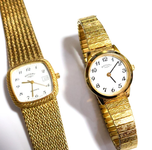 Vintage mens ladies rotary - &,
