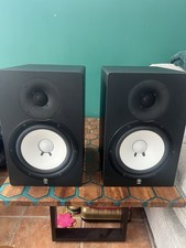 Yamaha HS80M Active Monitors, With Stands