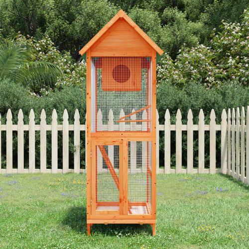 Bird aviary brown 60x58 5x160 - bird,