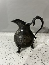 Vintage Pewter  Decorative Jug