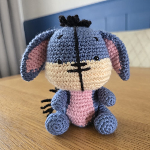 Handmade crochet eeyore donkey - crochet,