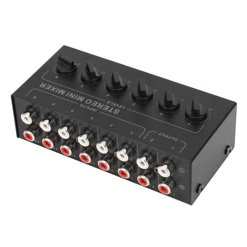 Mini stereo mixer 6 - mixer,