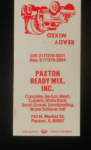 1980s paxton ready mix - 1980s?,