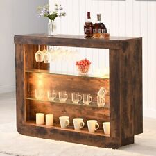 Fiesta Wooden Bar Table Unit