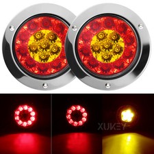 2X 4'' 12V 24V 16 Round LED