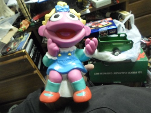 Vintage large plastic muppet - vintage,