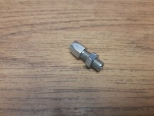 AMAL CARBURETTOR CABLE ADJUSTING SCREW & NUT BSA TRIUMPH - 4/035