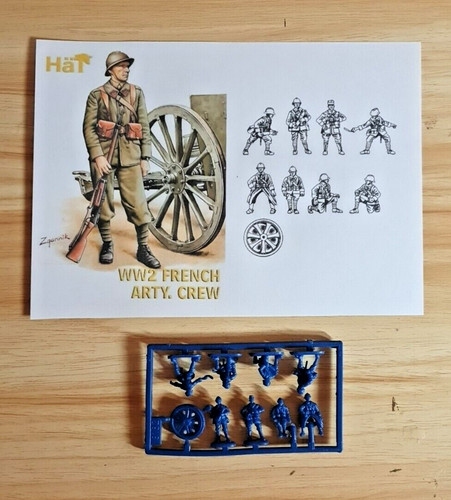 Hat 8162 wwii french artillery - wwii,
