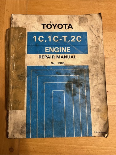 Toyota 2c workshop - 1c-t,,