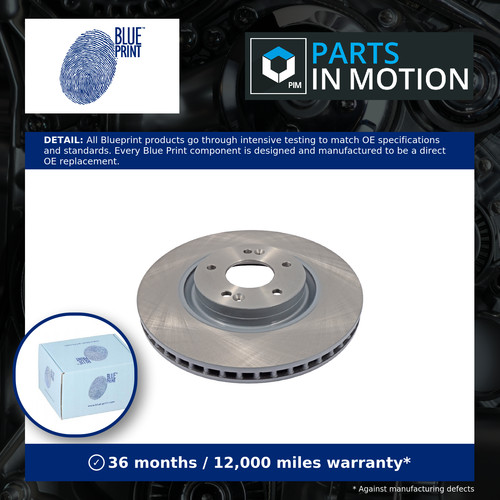 Brake discs pair vented - brake,